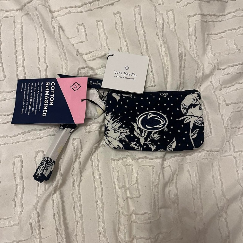 PennState Vera Bradley Wallet and Lanyard